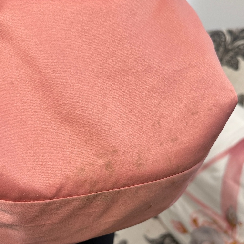 Coach Vibrant Dark Coral Leather Hobo Bag - Picture 8 of 11